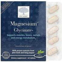 New Nordic, Magnio™ glicinatas+, 60 tablečių