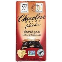 Chocolove, Marcipanai su juodojo šokolado įdaru, 55 % kakavos, 90 g