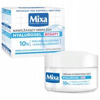 Mixa Hyalurogel intensyviai drėkinamasis kremas 24h sausai odai 50 ml