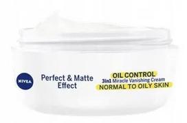 NIVEA PERFECT & MATTE matuojantis veido kremas su vitaminu C riebiai odai