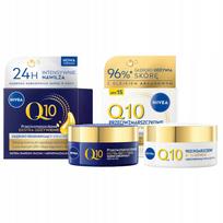 NIVEA Q10 drėkinamasis veido kremas nuo raukšlių dienai ir nakčiai 2x50 ml