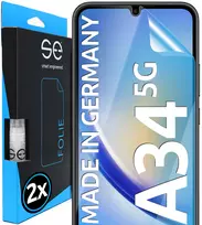 SMART.ENGINEERED se 3D Screen Protector for Samsung Galaxy A34 (Pack of 2) (SE0-F0101-0395-23-M)