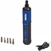 Ferm CDM1188 akumuliatorinis suktuvas, 4V, USB, su magnetiniais antgaliais