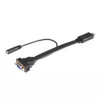 Akasa AK-CBHD18-20BK HDMI į VGA adapterio laidas 0,2 m juodas