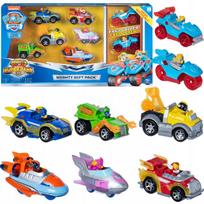PAW PATROL MIGHTY PUPS 8 metalinių transporto priemonių rinkinys TRUE METAL