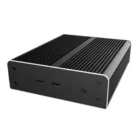 Akasa Newton NE Mini-ITX korpusas - juodas - aliuminis - be ventiliatoriaus - 2,5 inch kietasis diskas / SSD - 150,6 mm