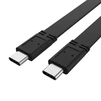 Akasa AK-CBUB60-10BK USB-C į USB-C laidas 1m USB 3.2 Gen 2x2 20Gbps Juodas