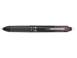PILOT PEN FriXion Ball 4 4-in-1 trinamasis gelinis rašiklis, juodas korpusas, 0,5 mm itin plonas