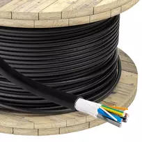 Akyga AK-SC-E12 elektromobilio įkrovimo kabelis 5 x 6 mm² + 2 x 0,75 mm², trifazis, 32 A, 450/750 V, metrais