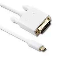 Qoltec USB 3.1 Type-C Male to DVI-D Male Adapter Cable 2m 4K
