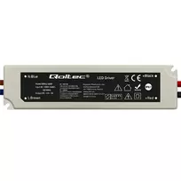 Qoltec LED Switching Power Supply 60W 12V 5A IP67 Waterproof White