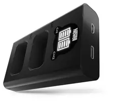 Newell Dual-Channel USB-C Charger DL-USB-C, skirtas Sony NP-FW50 akumuliatoriams