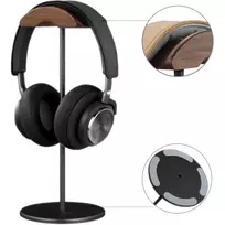 MOZOS HS Supreme Headphone Stand for Over-Ear Headphones - Walnut Wood & Metal