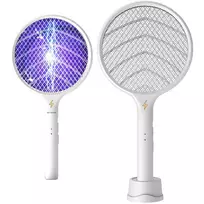 MOZOS ML-138P UV LED vabzdžių naikinimo lempa su siurbimo ventiliatoriumi, juoda, 5W, vidaus naudojimui, uodų, musių, dvisparnių, kandžių spąstai, iki 40 m², maitinimas USB