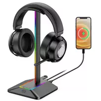 MOZOS D12 RGB LED ausinių stovas