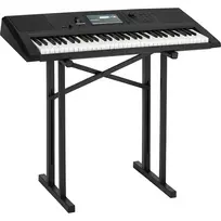 MOZOS KSX5 X-Type klaviatūros stovas skaitmeniniam pianinui, sintezatoriui, juodas