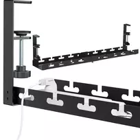 MOZOS UCM-3 Under-Desk Cable Management Tray Black