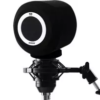 MOZOS PS-4 Sferinis putų mikrofono pop filtras vėjui Black