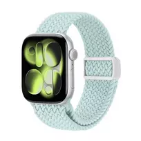 Crong Wave Band Braided Solo Loop Apple Watch 44/45/46/49 mm (Mėtų)