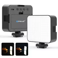 PULUZ LED Video Light 100 LEDs 5W Bi-Color 2900-6500K USB-C 1/4 inch Screw Mount for Camera/Phone PU4141B