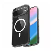 Crong Hybrid Clear Magnetic Case su MagSafe, skaidrus, skirtas Google Pixel 10 / 10 Pro