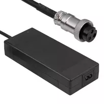 Akyga AK-EV-22 elektrinio dviračio įkroviklis 60 V (16S) Li-Ion baterijoms, 67,2 V, 2 A, 135 W, GX16 12 mm lizdas, 1,2 m
