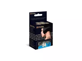 ACCURA Kasečių Kasetė HP Nr. 56 (C6656AE) Suderinama Juoda