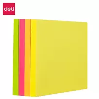 Deli Stick Up Sticky Notes EA03003 400 lapų įvairių spalvų 76x76 mm