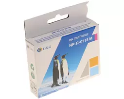 G&G Ninestar Suderinama Rašalo Kasetė, skirta Epson T0713 (C13T07134012) - Purpurinė