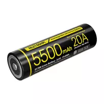 Nitecore 21700 Li-ion Battery 5500mAh 20A 3.6V Button Top