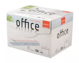 ELCO Office vokas C6 (114 x 162 mm), be langelio, su lipnia juostele, 80 g/m², balta, 200 vnt. (74531.12)