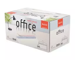 ELCO Office vokas C5/6 (114 x 229 mm), be langelio, su lipnia juostele, 80 g/m², balta, 200 vnt. (74532.12)