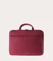 Tucano Darkolor Slim Bag, raudonas, skirtas 13-14 colių nešiojamam kompiuteriui