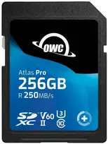OWC Atlas Pro 256GB SDXC UHS-II V60 Media Card - Extended Capacity SD (SDXC)