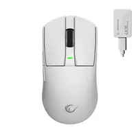 Rampage Zenith Pro Wireless Gaming Mouse 26000 DPI White + 4KHz Receiver PAW3395 BT 5.2