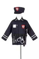 Souza! Policininko Kostiumo Rinkinys su Kepure ir Aksesuarais 4-7 Metams