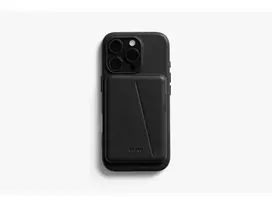 Bellroy Odinis Dėklas su Magnetine Pinigine, skirta iPhone 16 Pro, Juoda