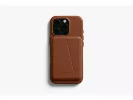 Bellroy Odinis Dėklas su Magnetine Pinigine, skirta iPhone 16 Pro, Ruda