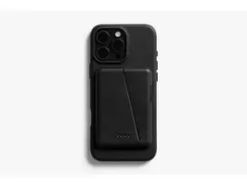Bellroy Leather Case with Magnetic Wallet for iPhone 16 Pro Max, Black