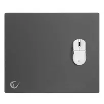 Rampage Vision Glass Mouse Pad XL 450x400 mm Micro-Etched Tempered Glass Black