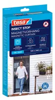 tesa Insect Stop magnetinis tinklelis nuo vabzdžių durims, antracitas, 1,2 x 2,4 m