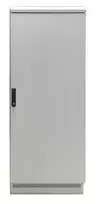 EFB ELEKTRONIK 19 colių tinklo spinta 42U 800x1000 IP55 su sumontuotu cokoliu RAL7035