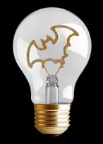 SYNERGY21 S21-LED-0026077 LED dekoratyvinė lemputė A68 Helovino šikšnosparnis, įkraunama