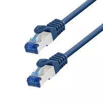 LogiLink EconLine Cat.6A S/FTP laidų kabelis, CCA, LSZH, mėlynas, 10 m