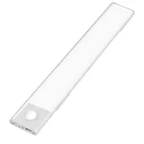 LogiLink LED022 LED šviestuvas po spintele su PIR jutikliu, 300 mm, 100 lm, sidabrinis