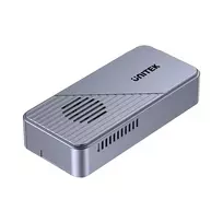 UNITEK USB4 M.2 NVMe SSD korpusas su aktyviu aušinimu, 80Gbps, be įrankių, aliumininis, USB-C