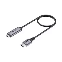 UNITEK DisplayPort 1.4 į HDMI 2.1 aktyvus kabelis 8K@60Hz HDR DSC 1,8m