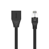 UNITEK Cat6 UTP RJ45 ilginimo laidas M-F 5m juodas