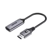 UNITEK DisplayPort į HDMI 2.1 adapteris 8K@60Hz HDR 48Gbps 15cm