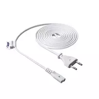 Akyga AK-RD-06A maitinimo kabelis CEE 7/16 (Europlug) – IEC C7, 2,5 A, 1,5 m, baltas
